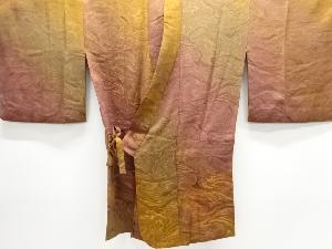 墨流し模様織り出し道中着